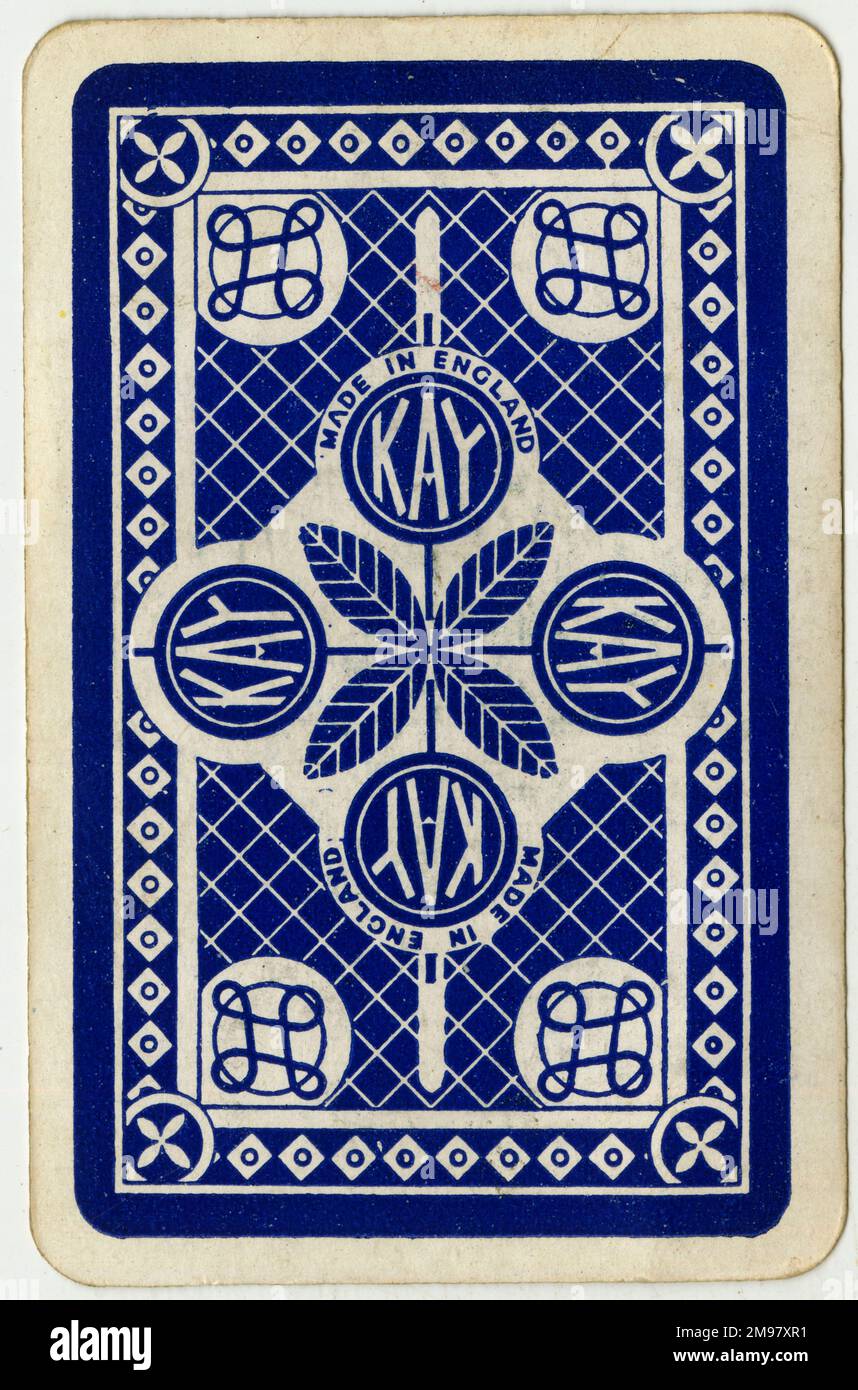 Kay Snap card back design Stock Photo Alamy