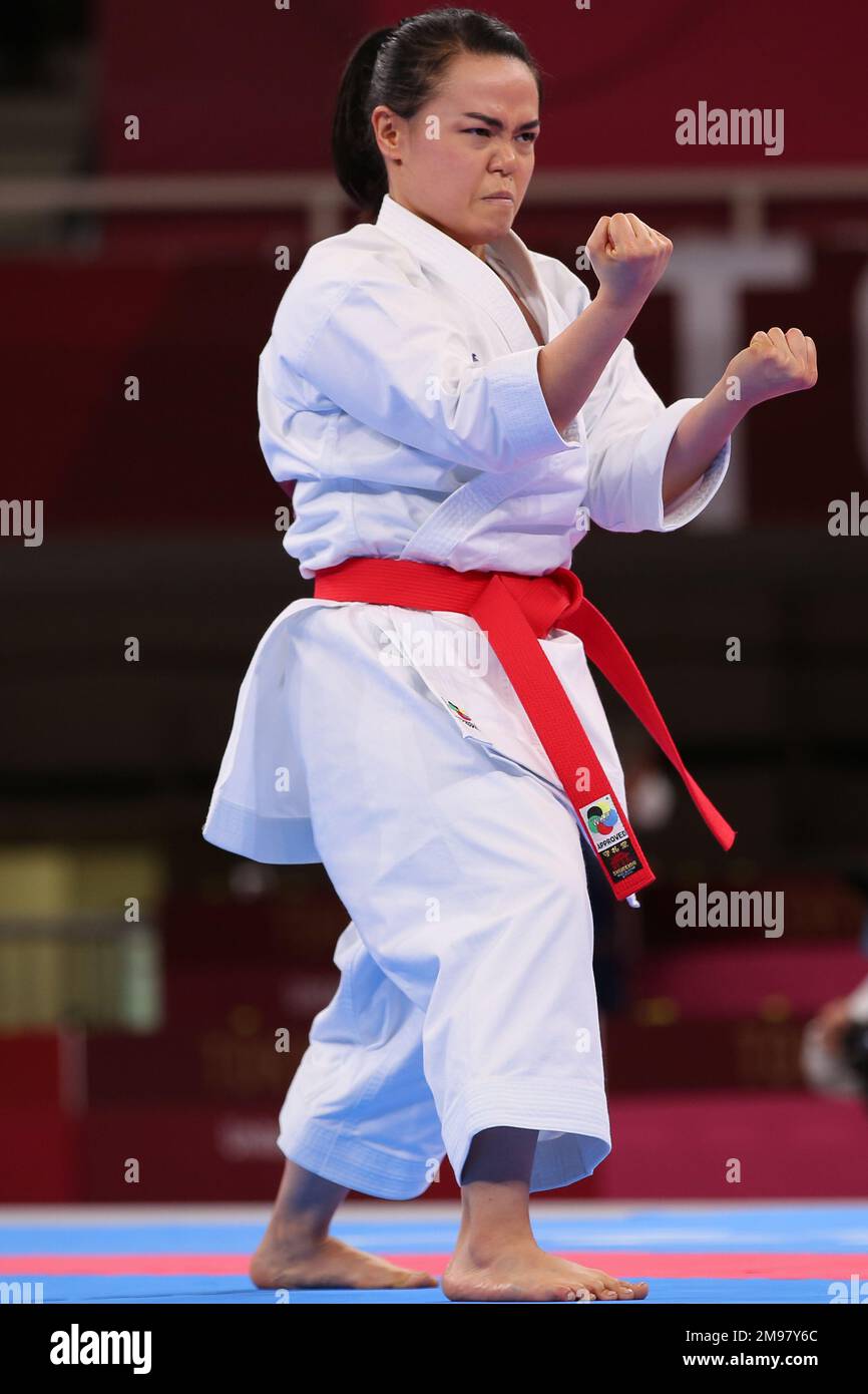 AUG 5, 2021 TOKYO, JAPAN Sandra SANCHEZ of Spain competes in the
