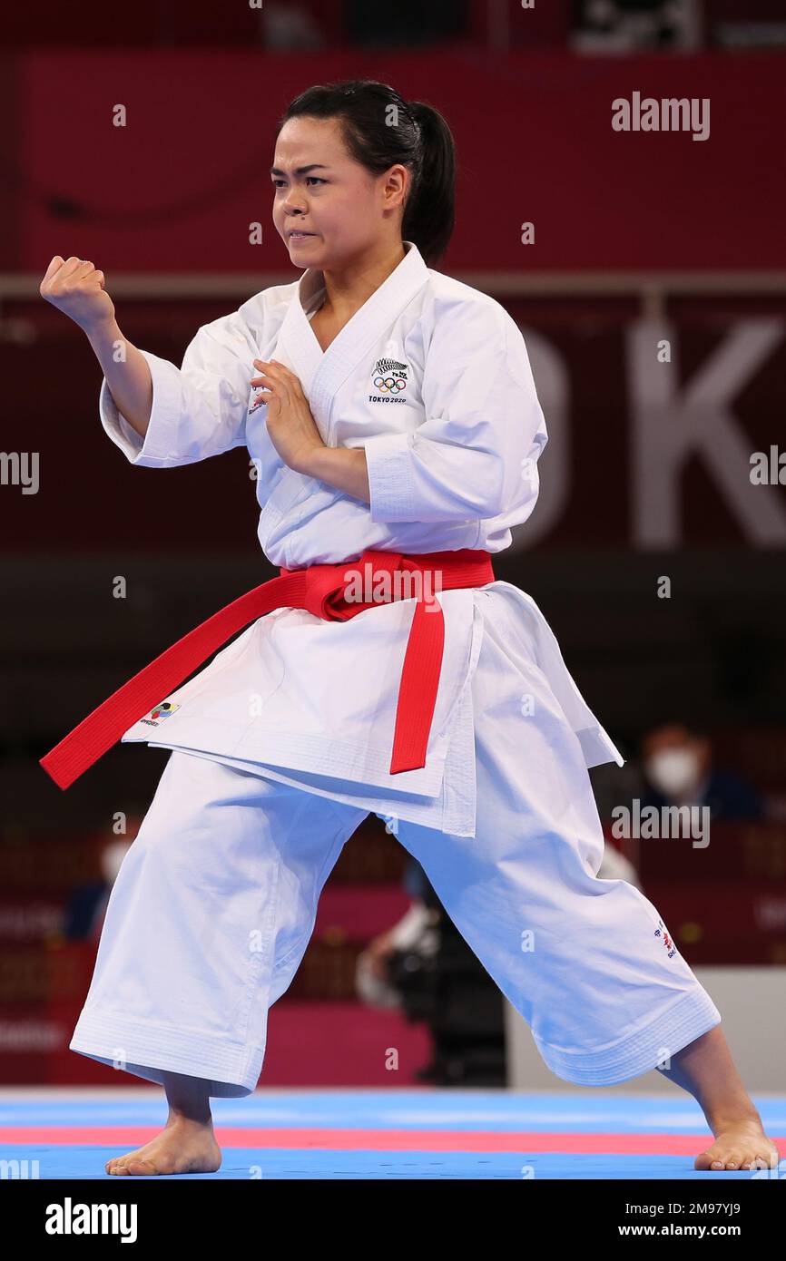 AUG 5, 2021 TOKYO, JAPAN Andrea ANACAN of New Zealand competes in