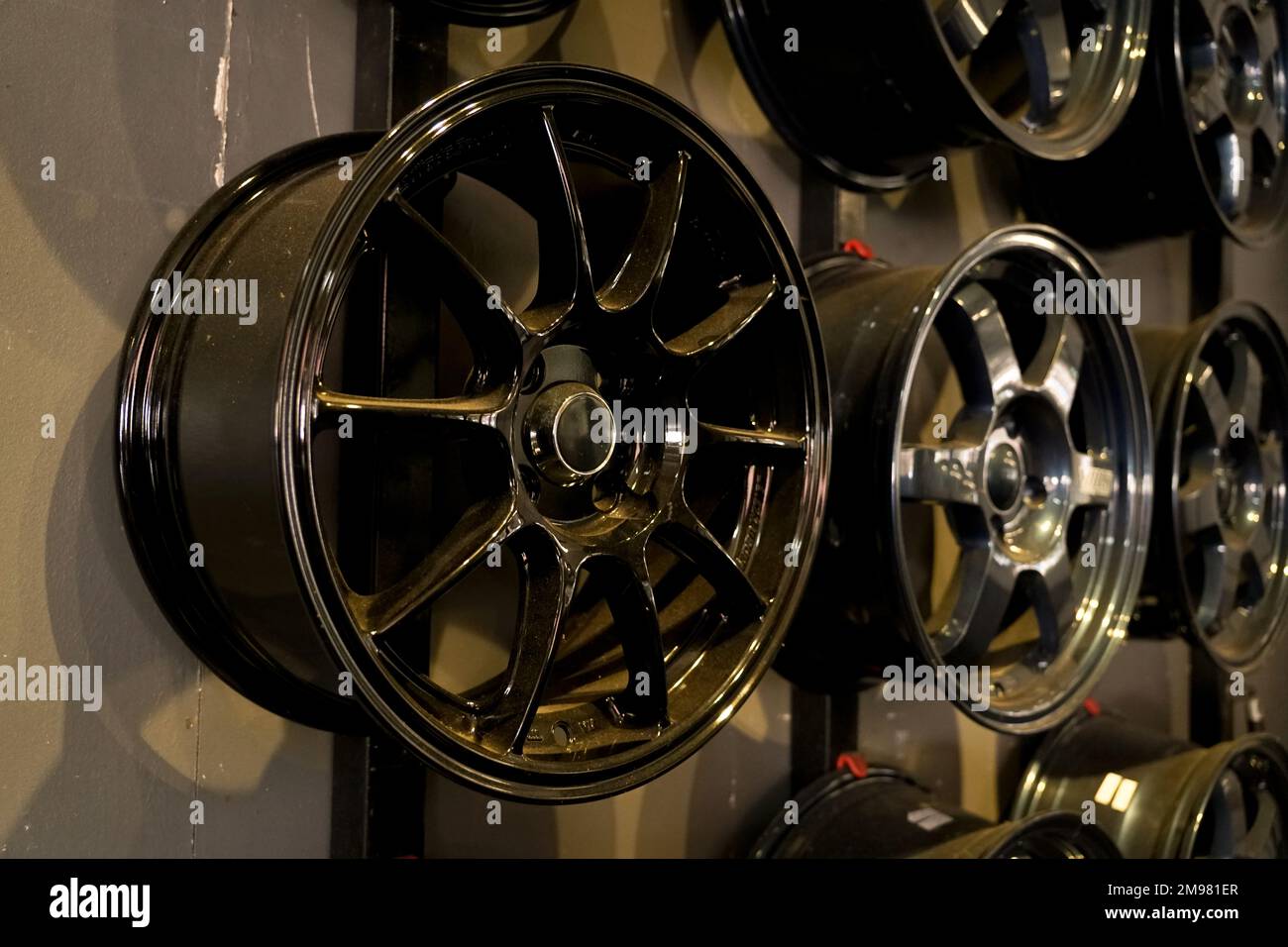 Comp Racing Tires Black and silver race car hi-res stock photography and images - Alamy