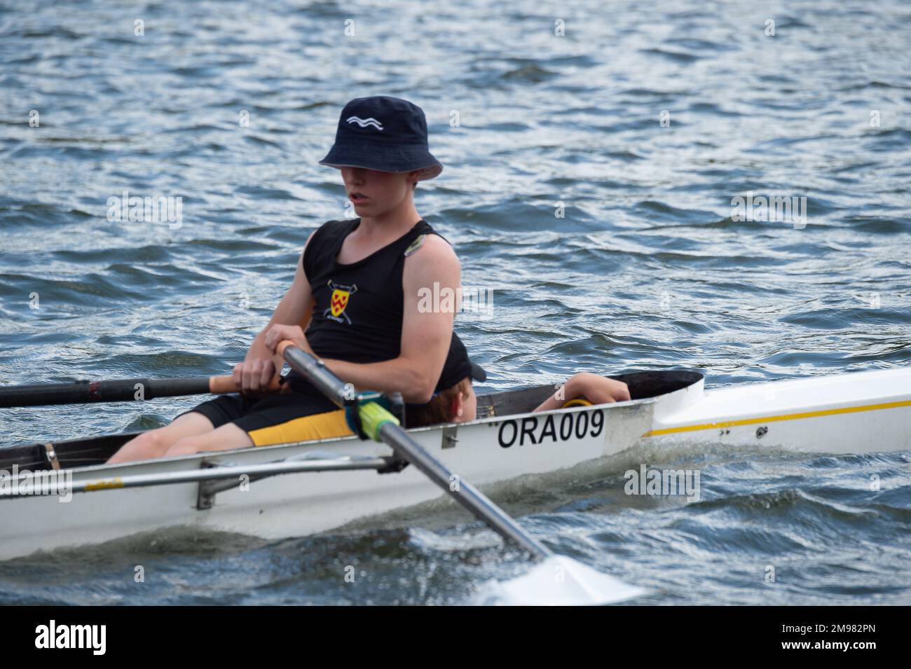 Marlow, Buckinghamshire, UK. 11th June, 2022. A busy day of rowing