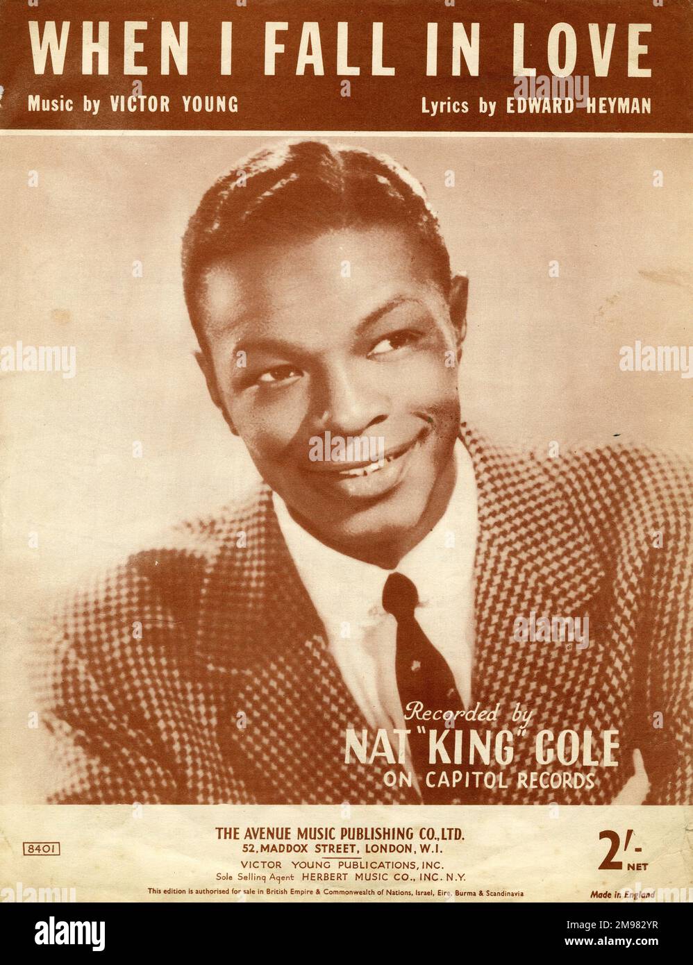 When I Fall In Love - Nat King Cole. Lyrics e Tradução em Português. 