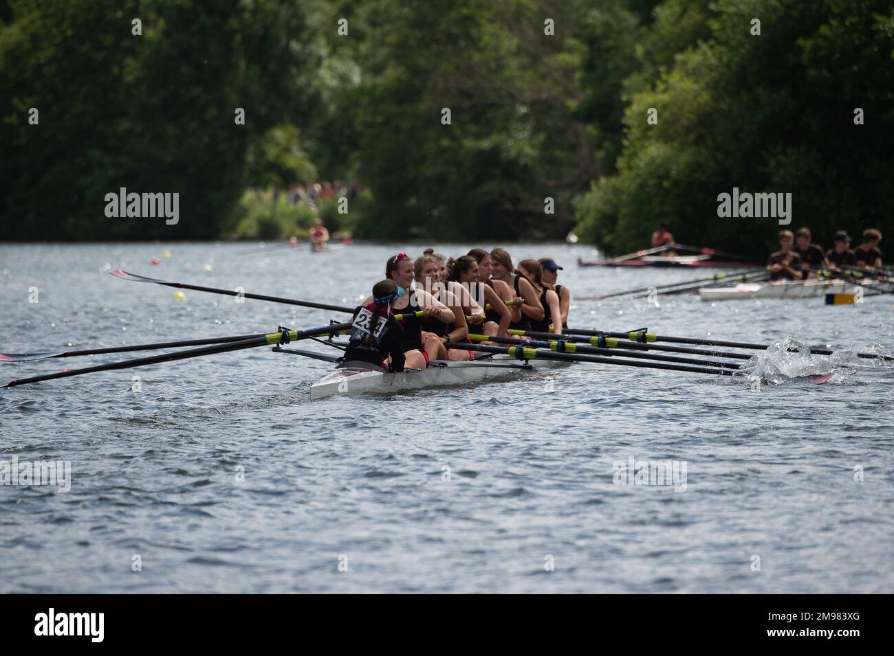 Marlow town regatta and festival 2022 hires stock photography and