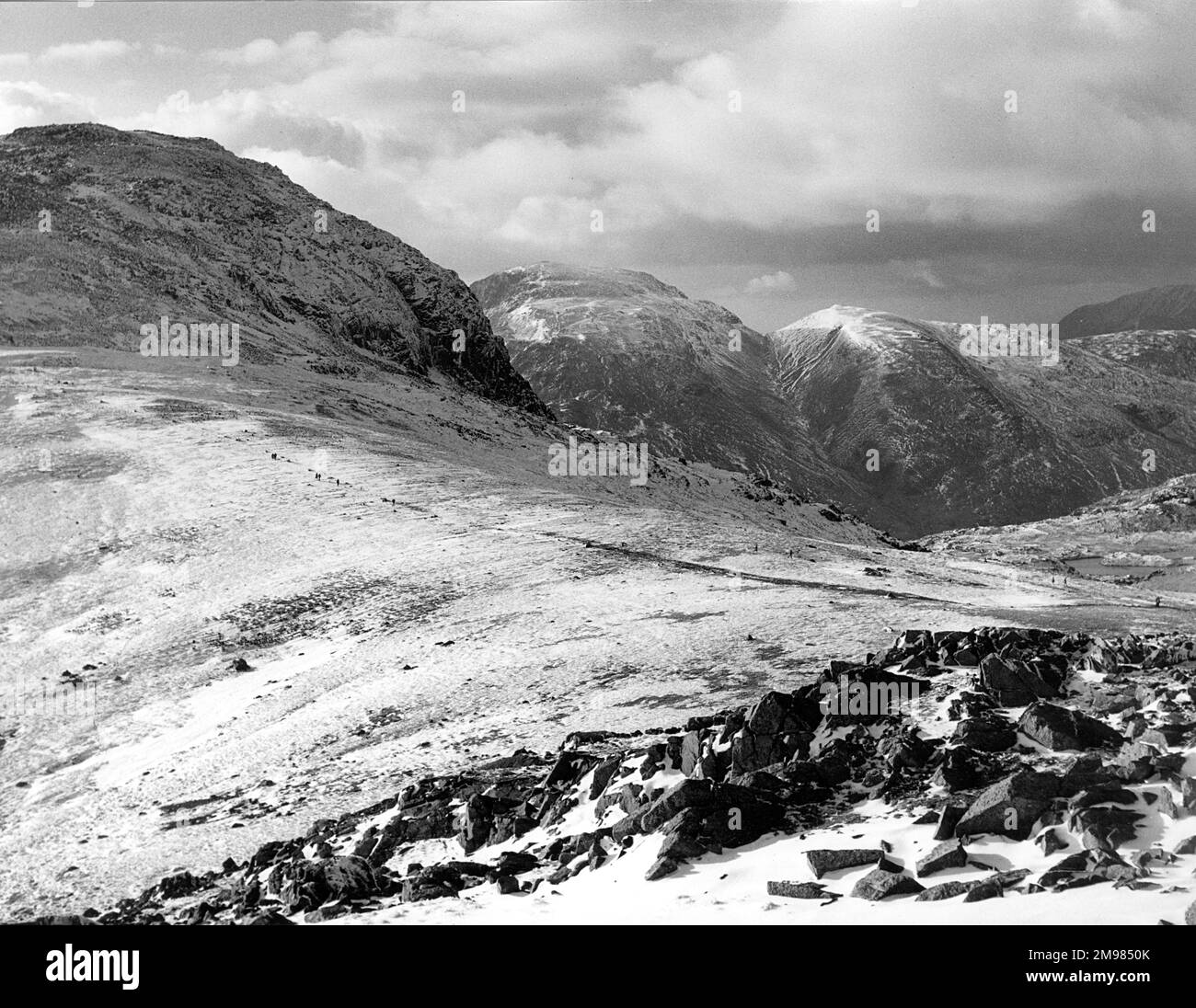 Esk Hause - Great Gable mountain - Green Gable mountain - Lake district