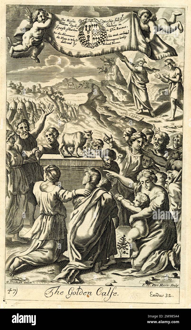 The Golden Calf Exodus 32 Stock Photo Alamy the-golden-calf-exodus-32-stock-photo-alamy