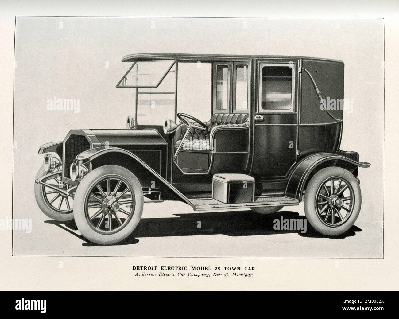 Detroit Electric Model 28 Town Car, Anderson Electric Car Company