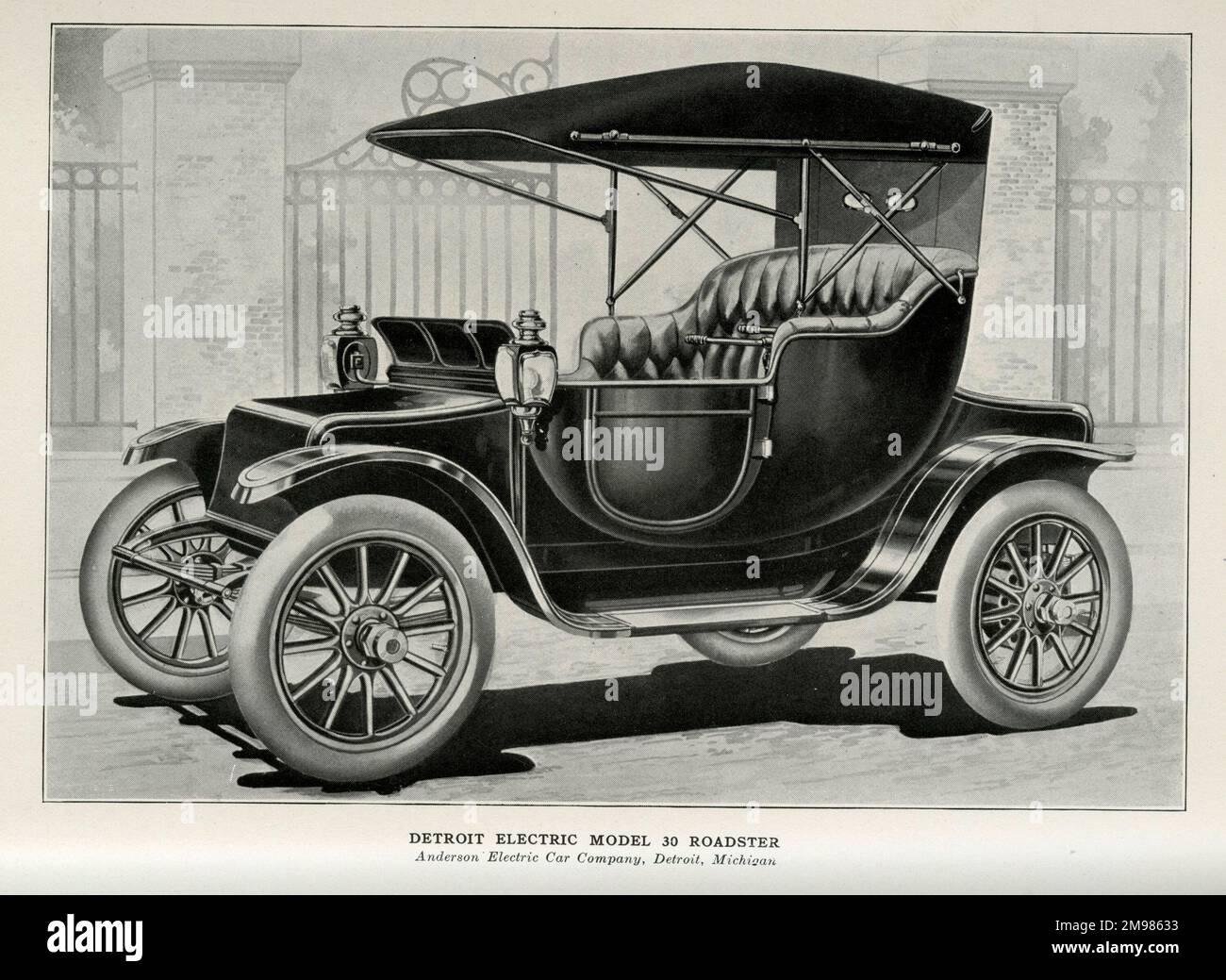 Detroit Electric Model 30 Roadster, Anderson Electric Car Company