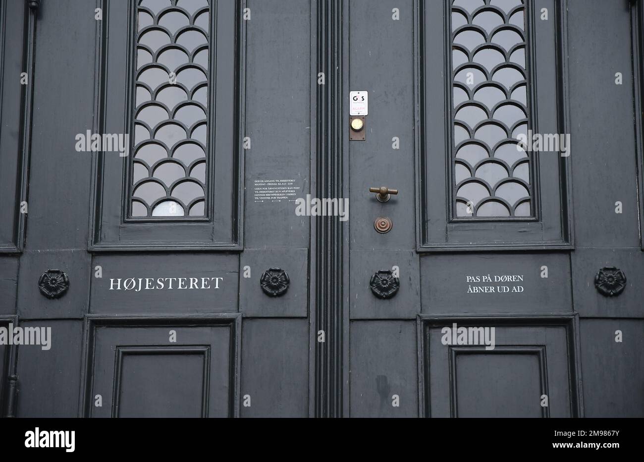 Copenhagen/Denmark/17 January 2023/Denamrk's surpreme court building in