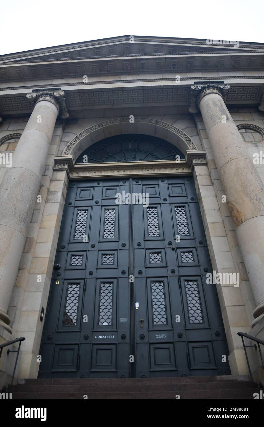 Copenhagen/Denmark/17 January 2023/Denamrk's surpreme court building in