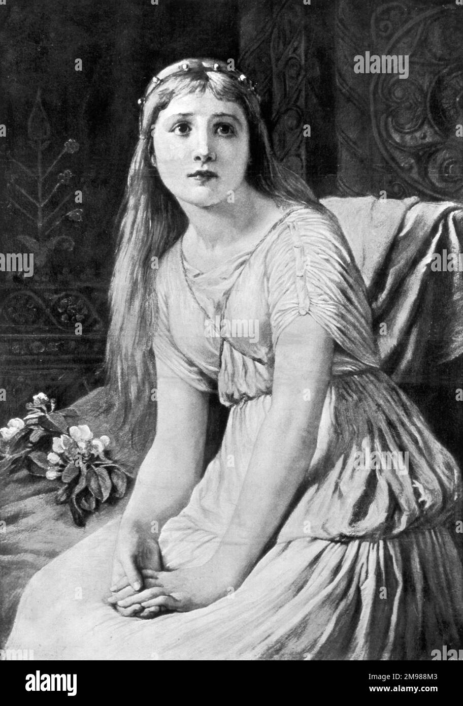 Lear cordelia play Black and White Stock Photos & Images - Alamy