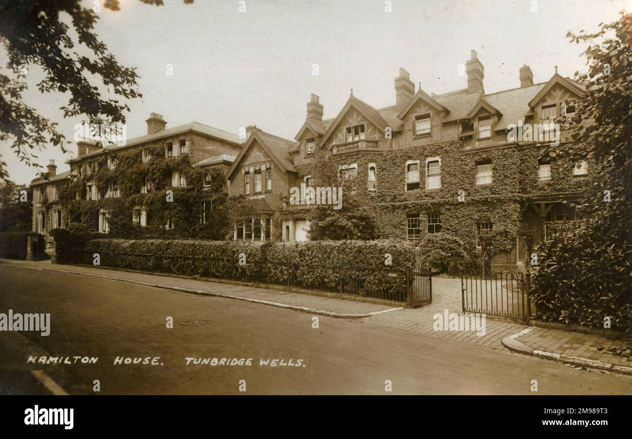 Hamilton House, Woodbury Park Road, Tunbridge Wells, Kent it was used at one time as a school