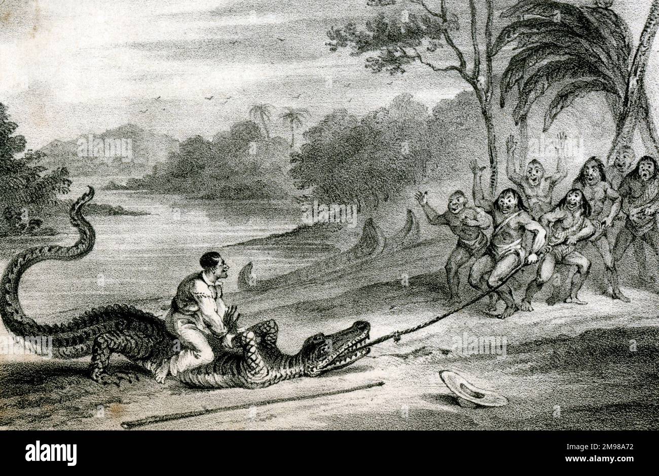 Charles Waterton (17821865), naturalist and traveller, seen here