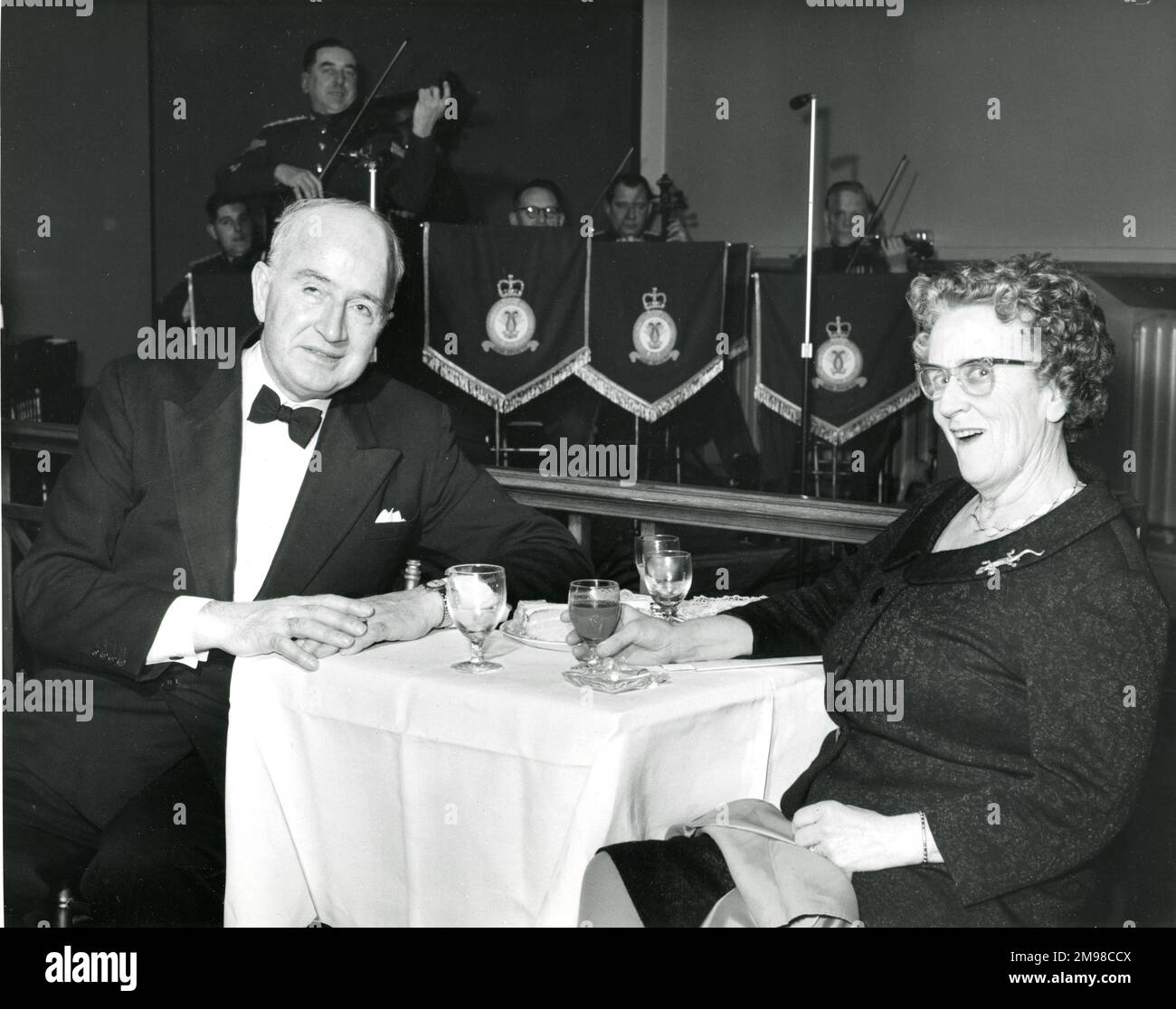 Guests at the Centenary Conversazione held at the Science Museum on 12 January 1966. Stock Photo