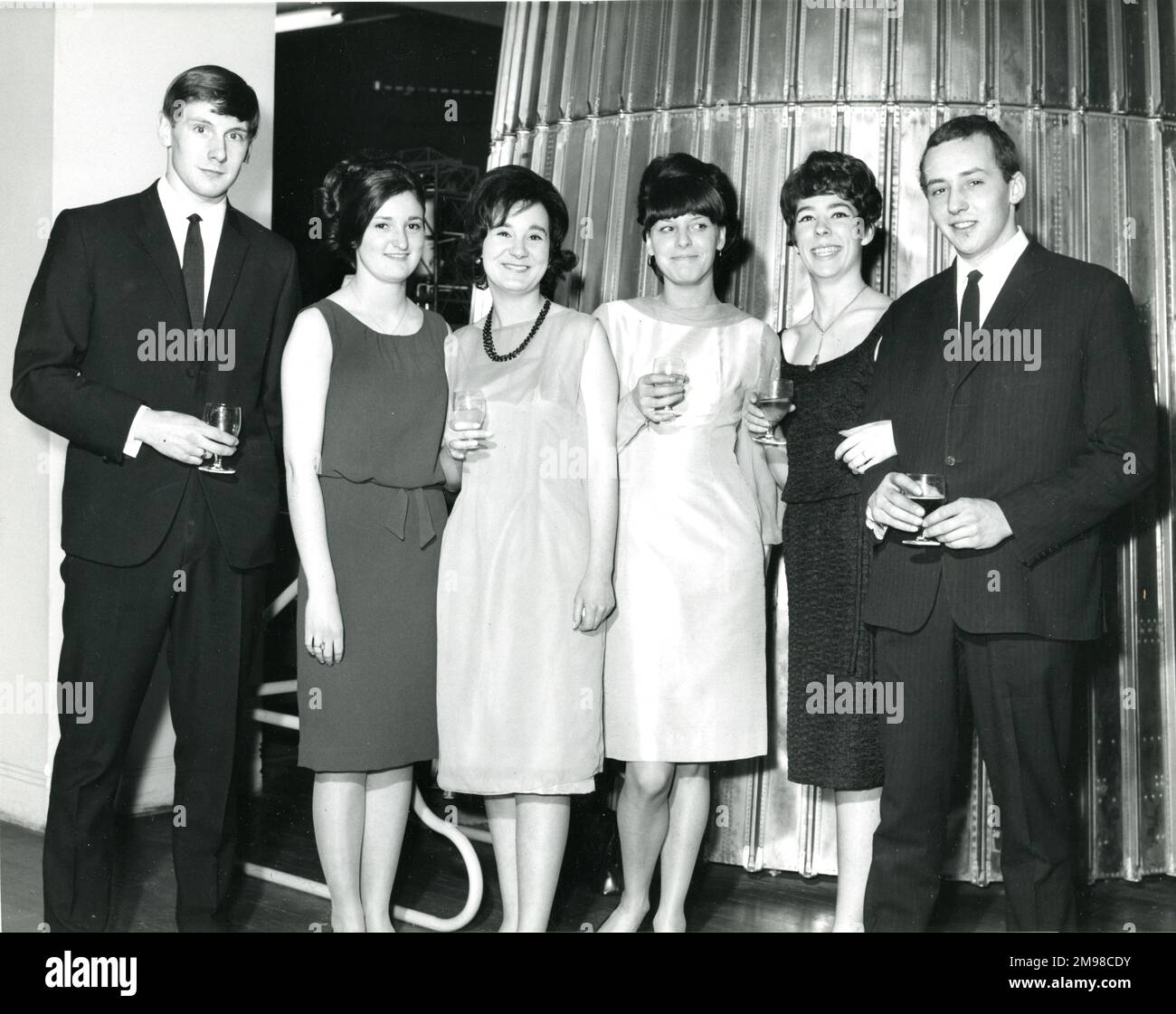 Guests at the Centenary Conversazione held at the Science Museum on 12 January 1966. Stock Photo