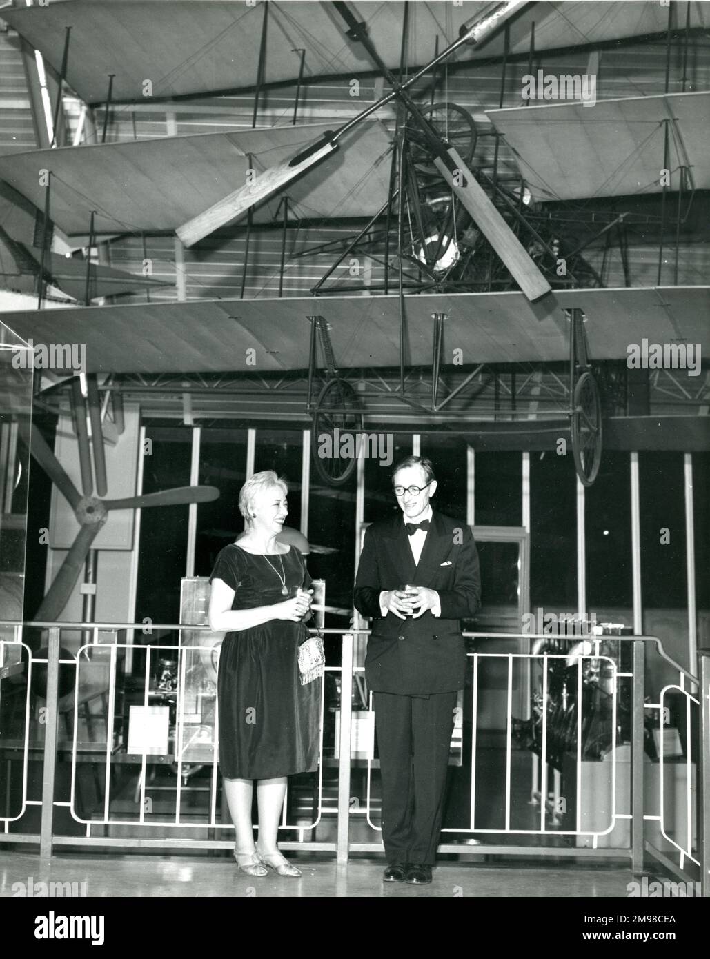 Guests at the Centenary Conversazione held at the Science Museum on 12 January 1966. Stock Photo
