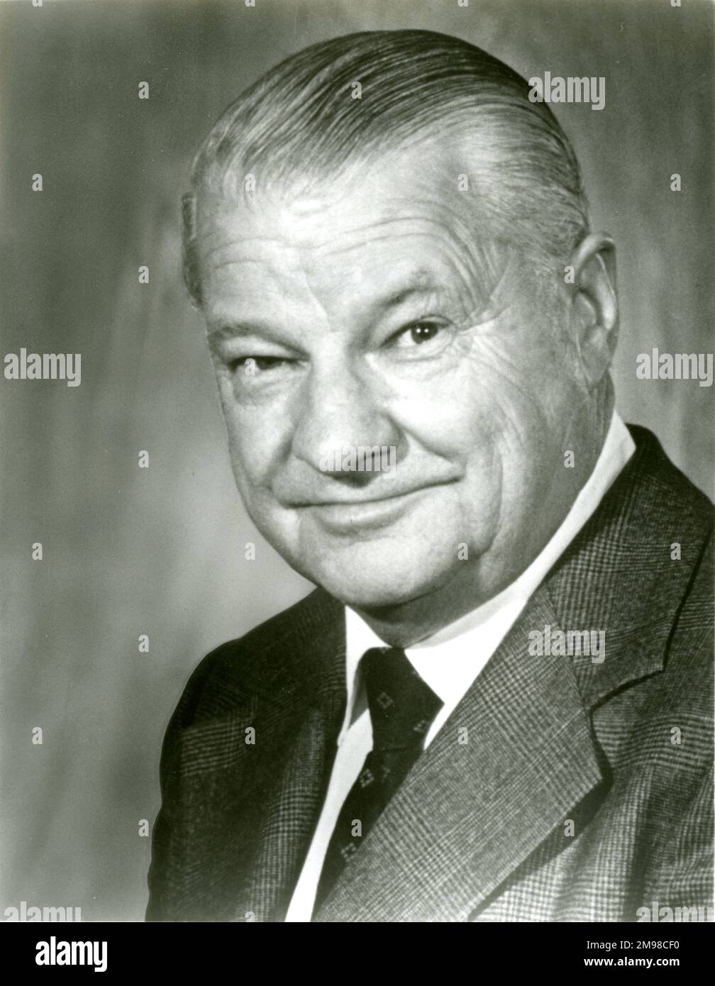 Clarence ?Kelly? Leonard Johnson, CEng, FRAeS, 1910-1990, Vice President, Advanced Development Projects, Skunk Works, Lockheed Martin. Stock Photo