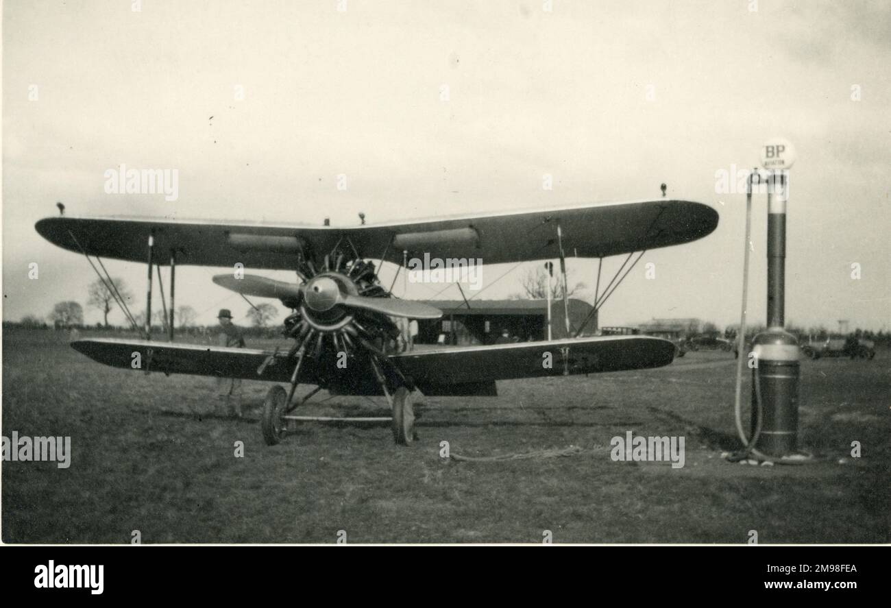 Aereo RC Gloster Gamecock &ndash; Scala Gigante, Apertura Alare 60 Pollici, Kit Stampato