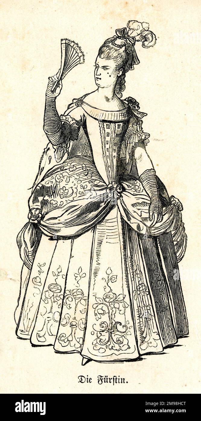 German Children's Theatre Costume - Die Fuerstin (The Princess, Ruler ...