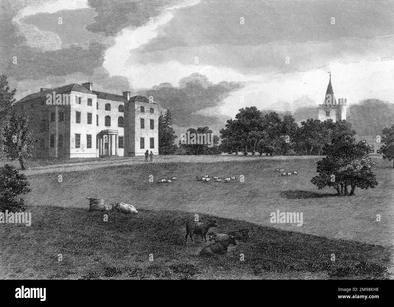 Court Lodge, Lamberhurst, Tunbridge Wells, Kent, a Georgian manor house