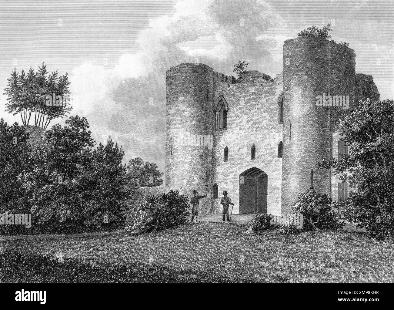 Tonbridge Castle, Tonbridge, Kent, dating back to the 11th century