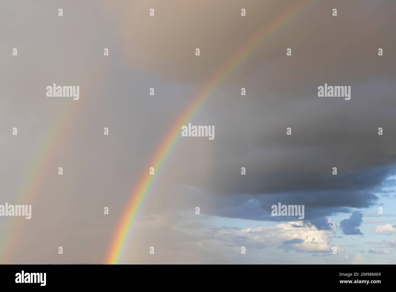 Rainbow after the summer storm Stock Photo - Alamy