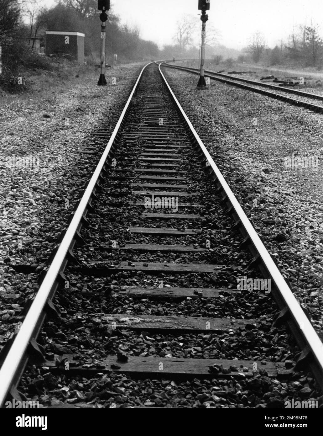 Disappearing lines Black and White Stock Photos & Images - Alamy