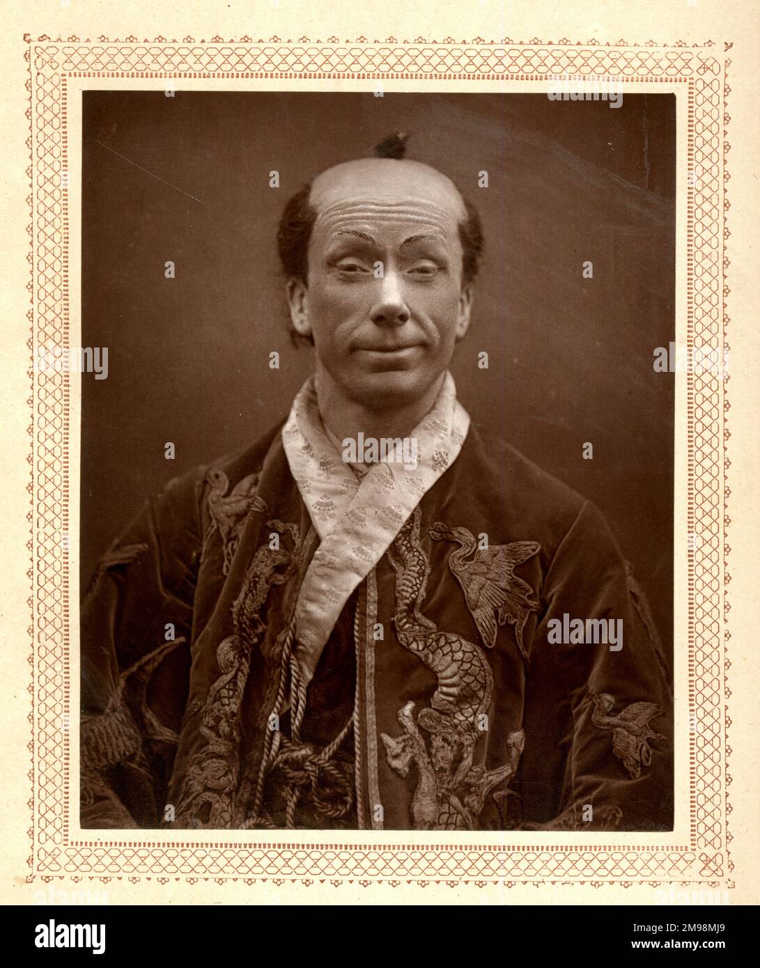 George Grossmith in the role of Gilbert &amp; Sullivan&amp;#39;s The Mikado ...