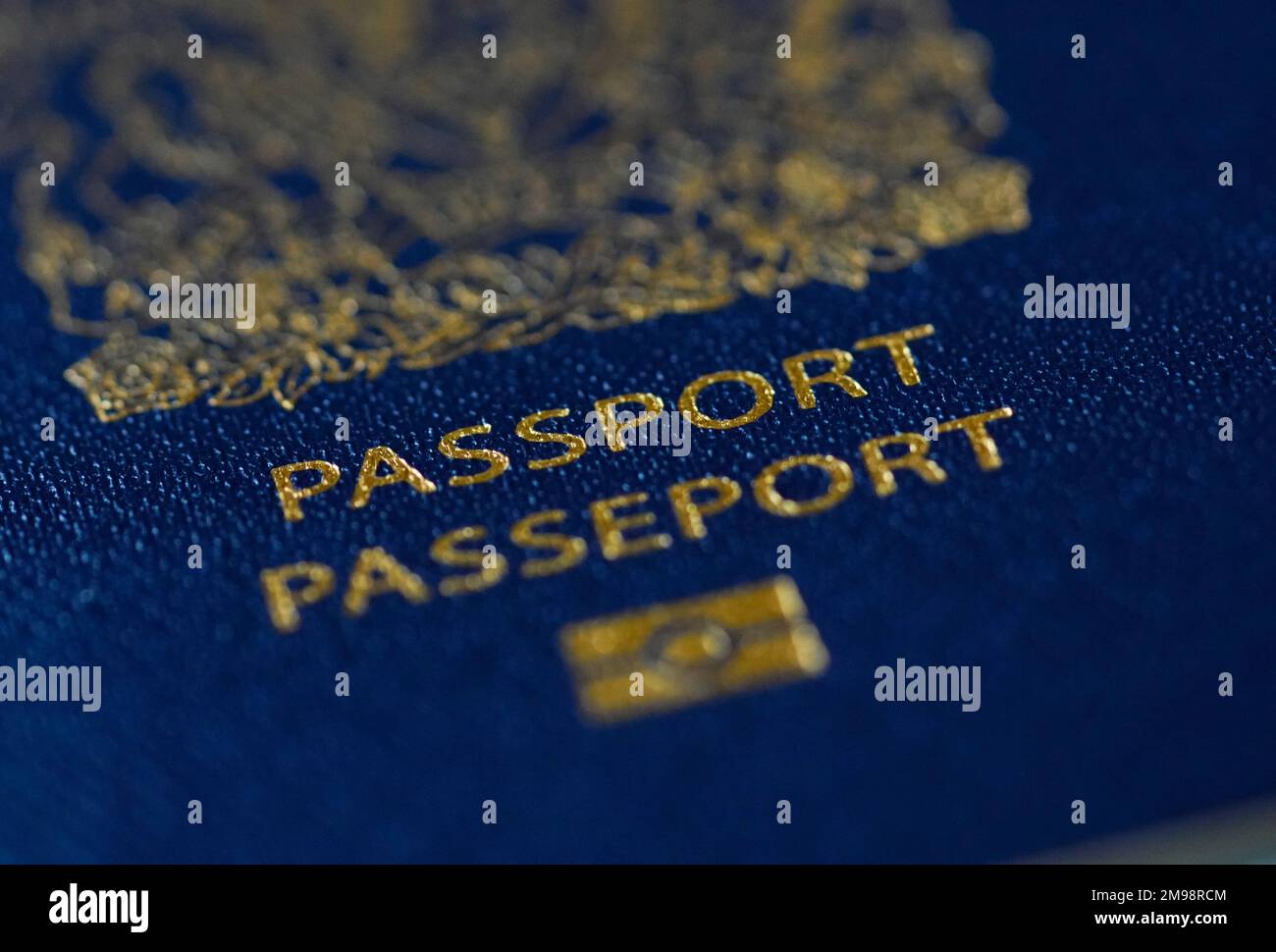 A Canadian passport is pictured in Ottawa on Tuesday, Jan. 17, 2023