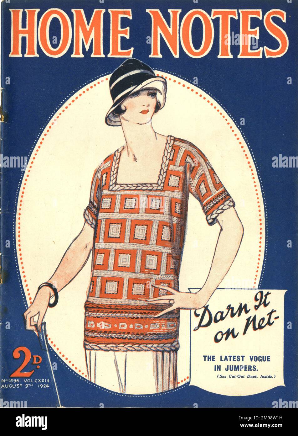 Vogue 1920s cover hi-res stock photography and images - Alamy