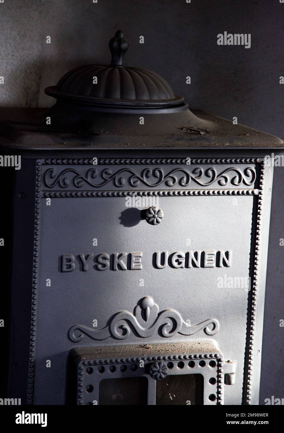 Cast iron oven from Byskeugnen Stock Photo Alamy