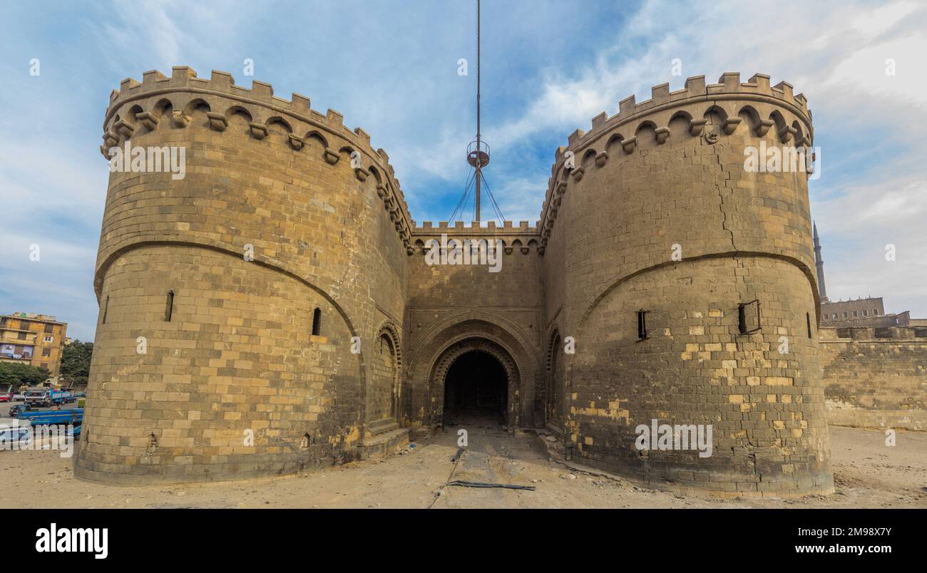 Egyptian fortress bastion hi-res stock photography and images - Alamy