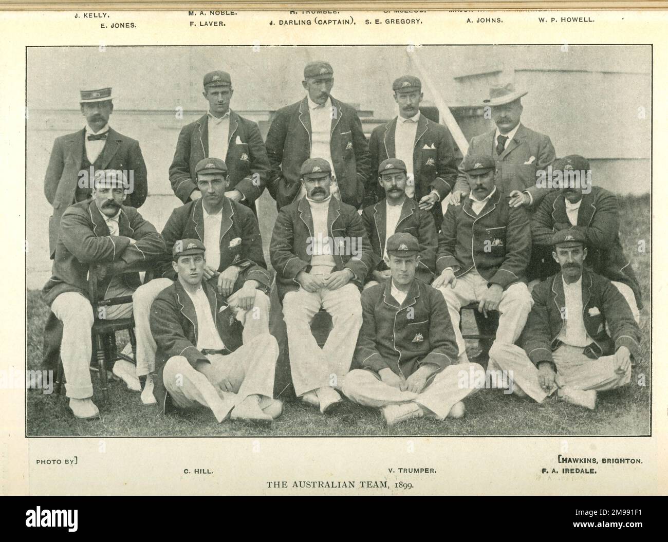 Australian cricket 1899 hires stock photography and images Alamy
