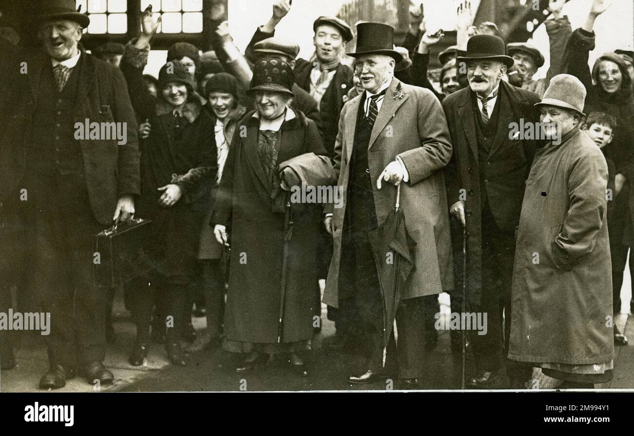 Jimmy Brown, Labour MP and ex-miner, appointed Lord High Commissioner of Scotland at Holyrood Palace, Edinburgh, May 1930. Stock Photo