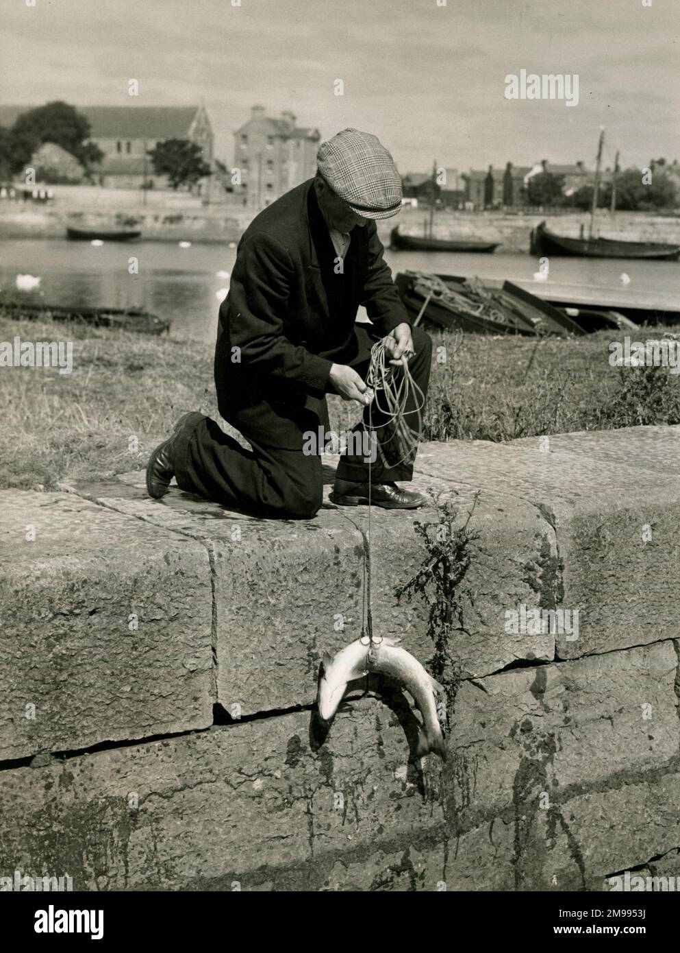 Illegal salmon fishing in Galway, Ireland Stock Photo Alamy