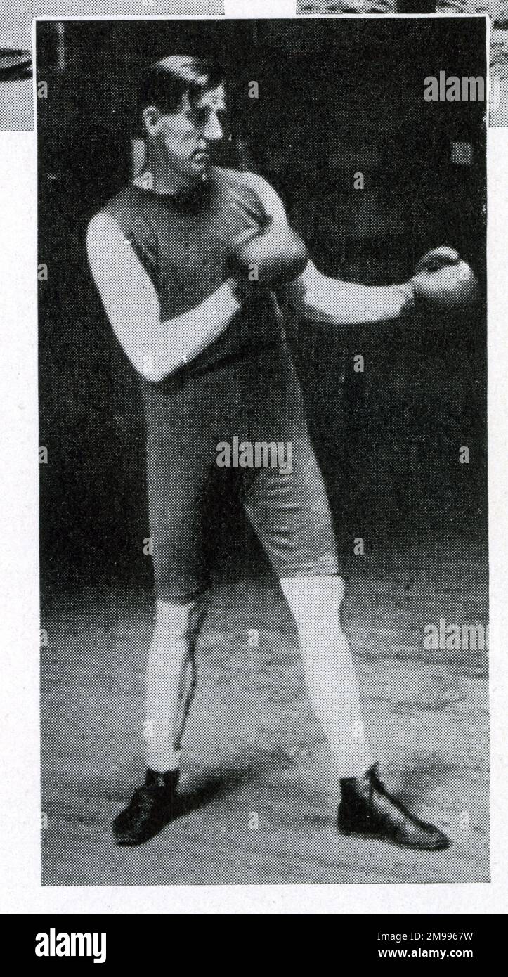 James J Corbett, boxer Stock Photo Alamy