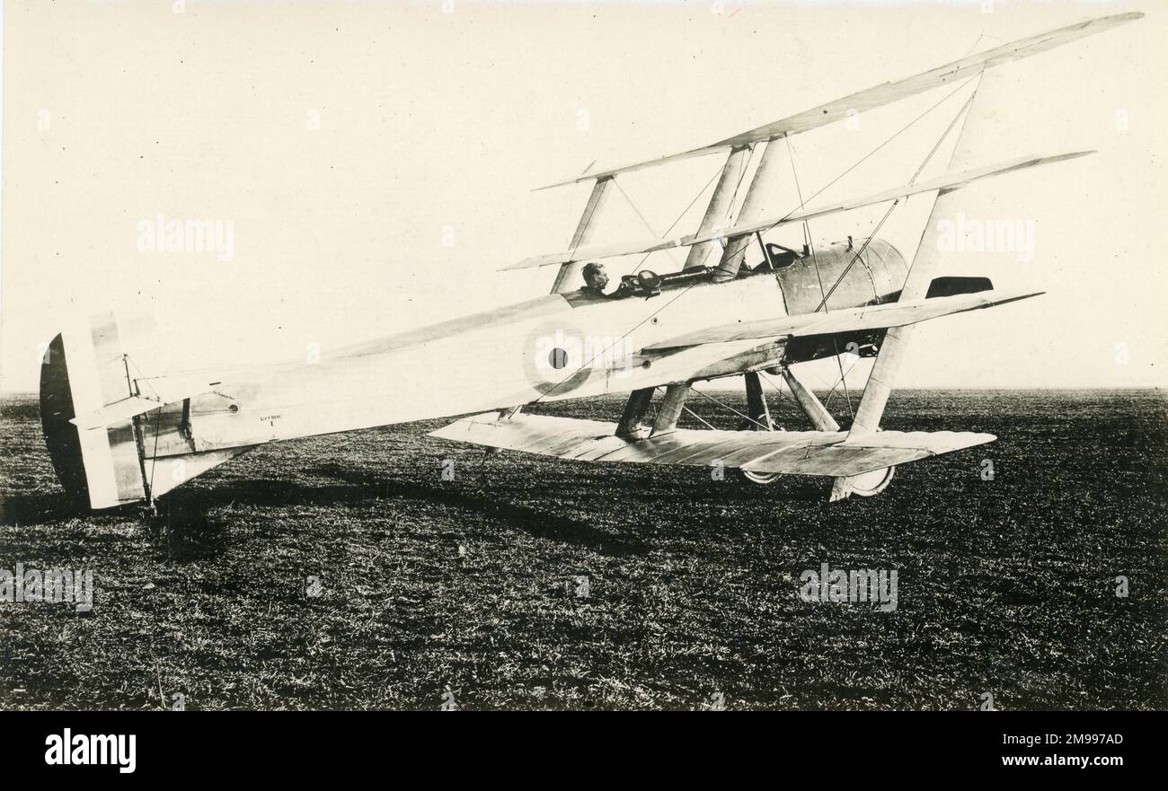 The prototype Armstrong Whitworth FK9 after being modified. Stock Photo