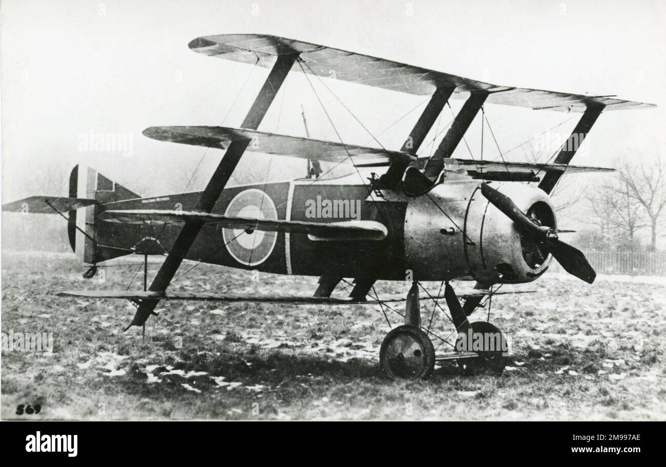 The final version of the quadruplane, the Armstrong Whitworth FK10. Stock Photo