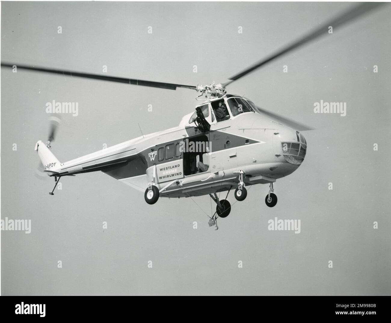 Westland Whirlwind demonstrator G-APDY after conversion to a Series 3 ...