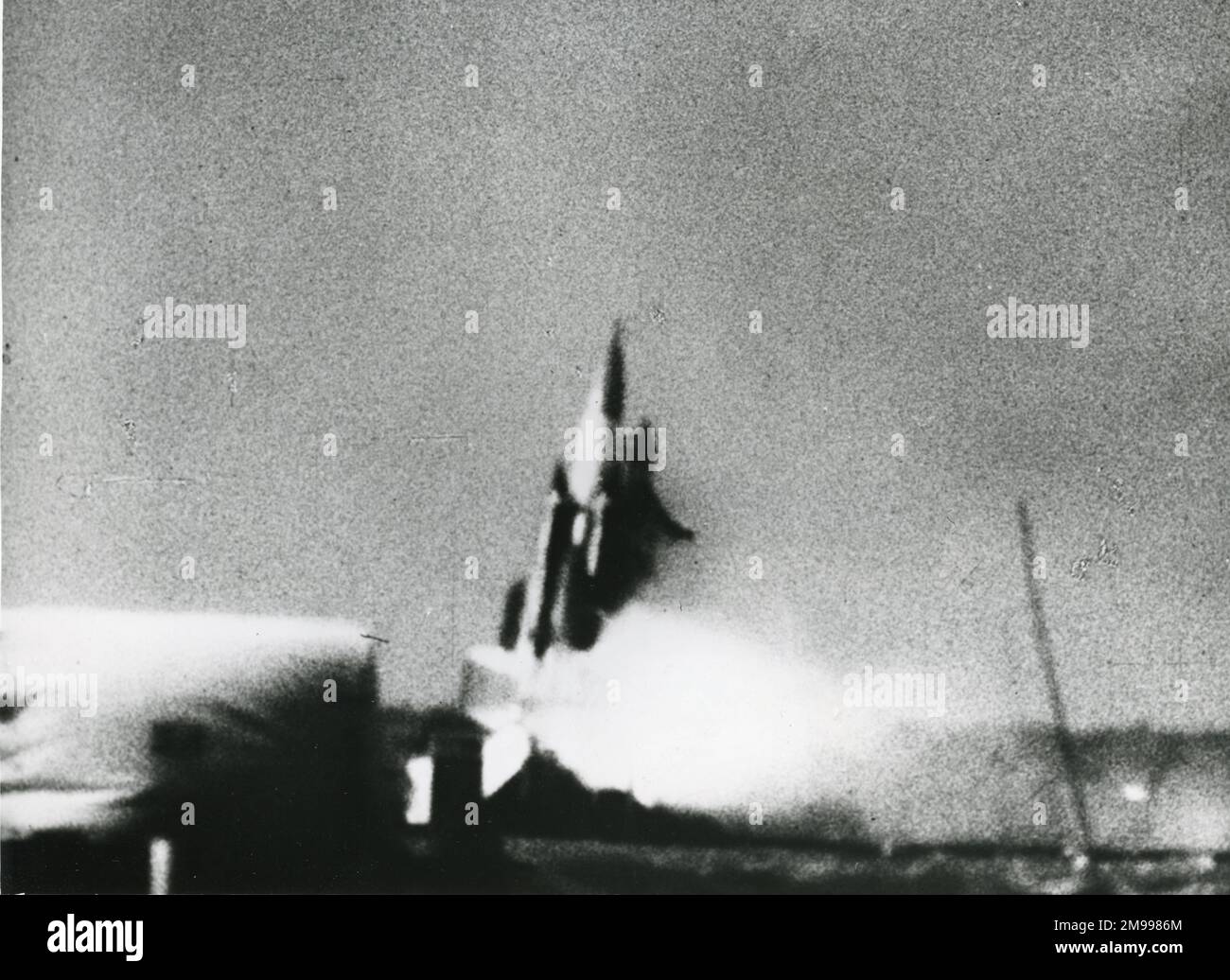 English Electric Thunderbird surfacetoair guided missile at the