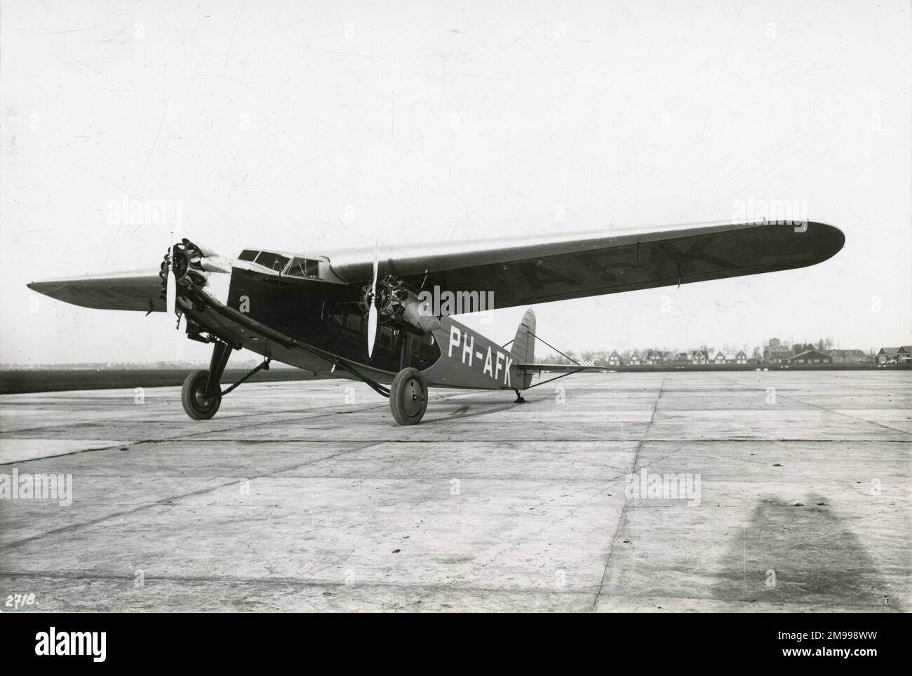 Fokker FIX, PH-AFK. Stock Photo