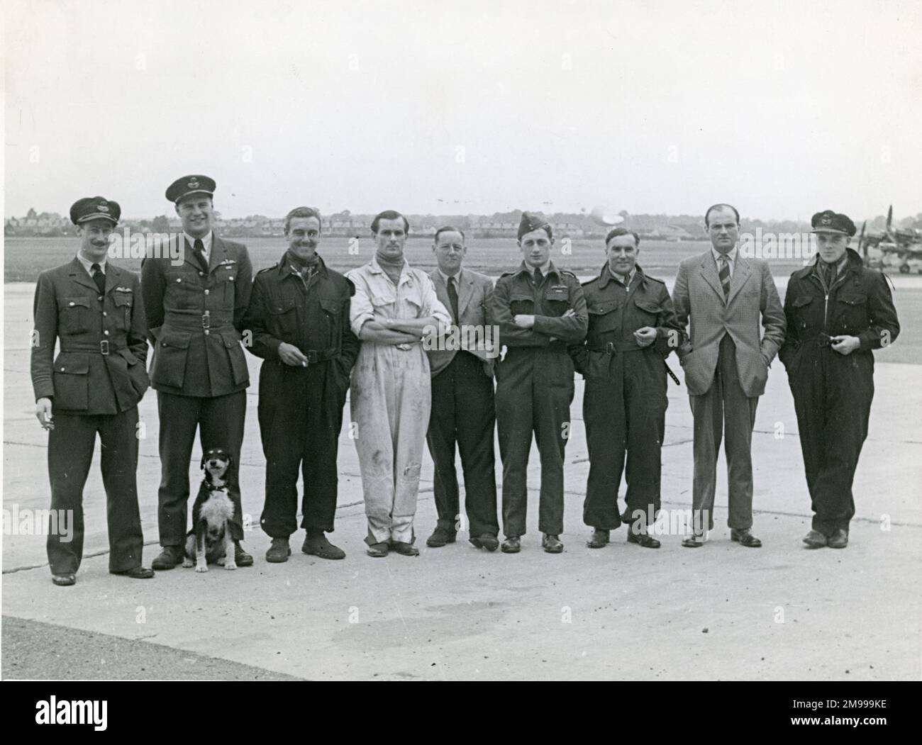 Hawker test pilots Stock Photo Alamy