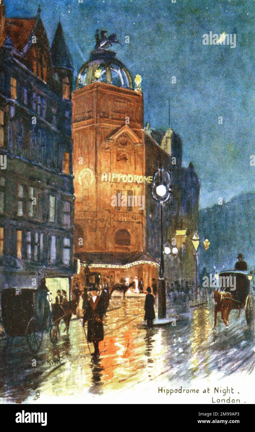 London hippodrome 1910 hi-res stock photography and images - Alamy