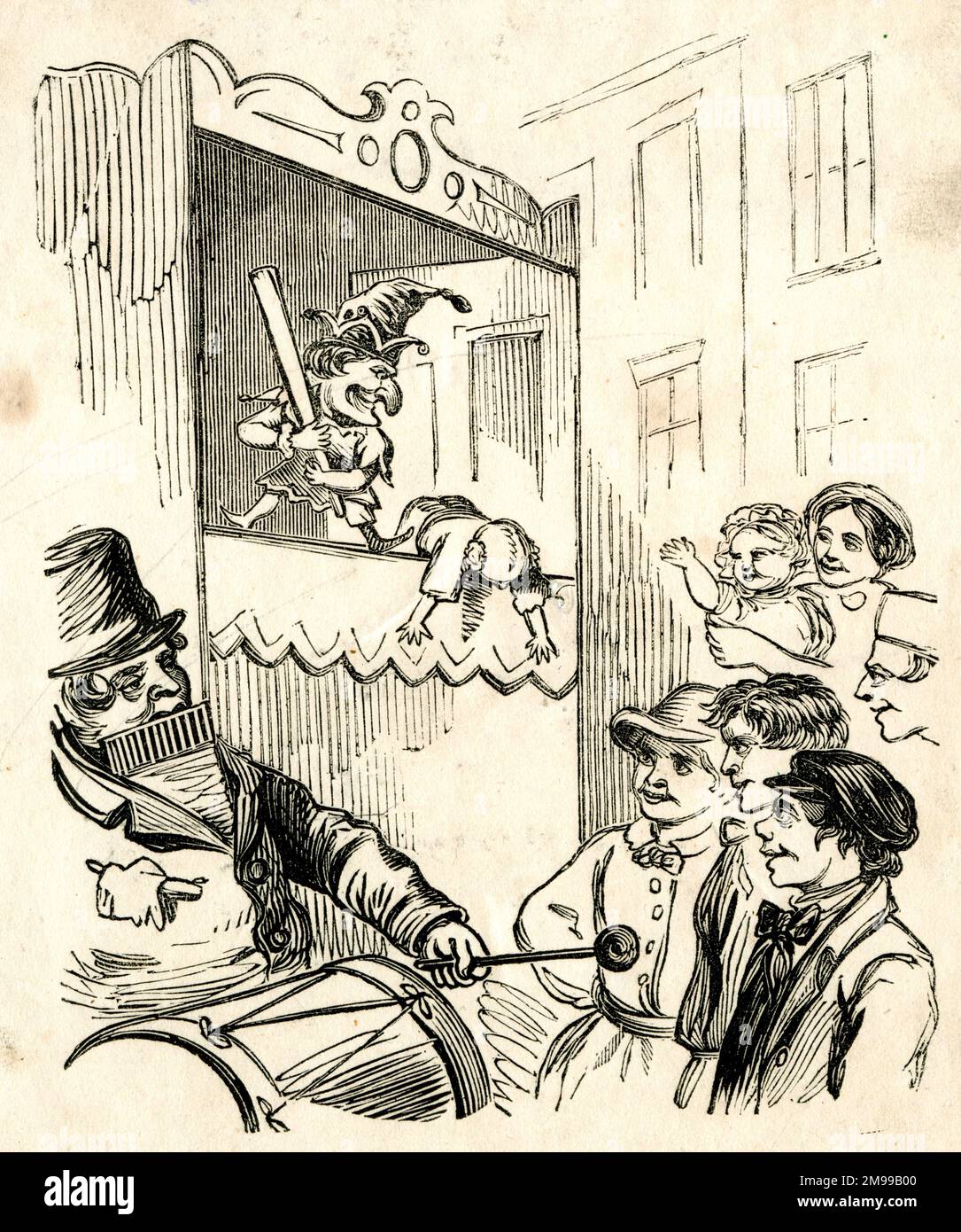 Victorian punch and judy show hires stock photography and images Alamy