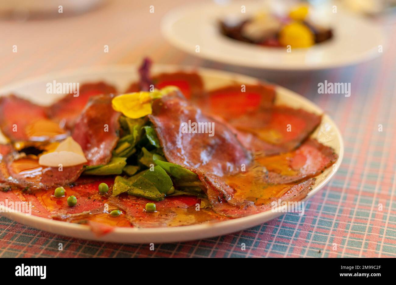 Tuscany bed and breakfast cooking class hires stock photography and