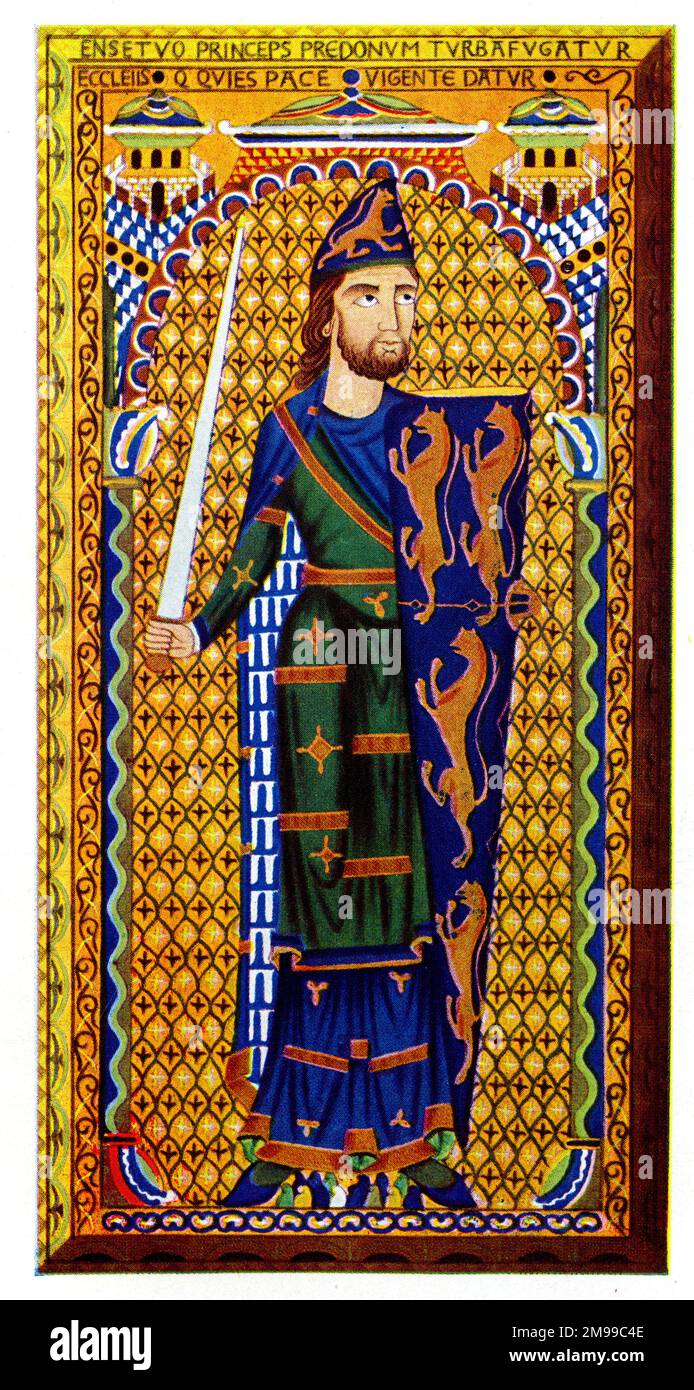 Geoffrey Count of Anjou Stock Photo Alamy