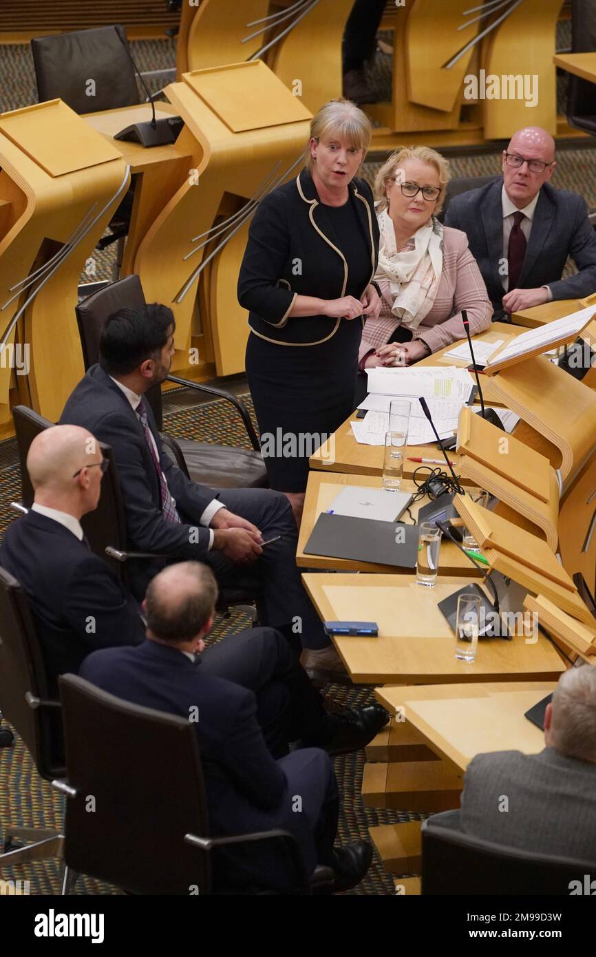 Shona Robison MSP, Secretary for Social Justice, Housing and
