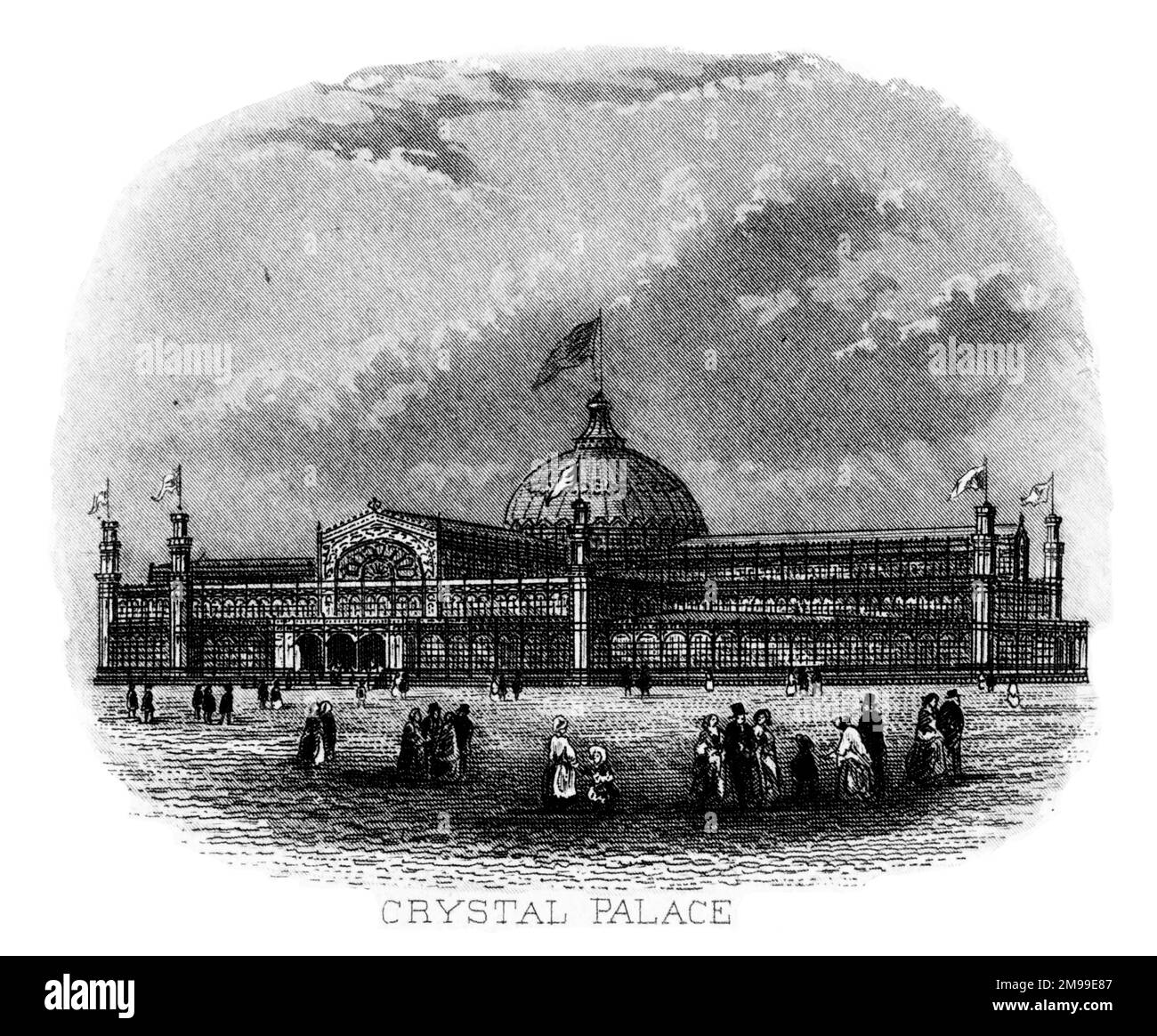Crystal Palace, New York City, USA. Stock Photo