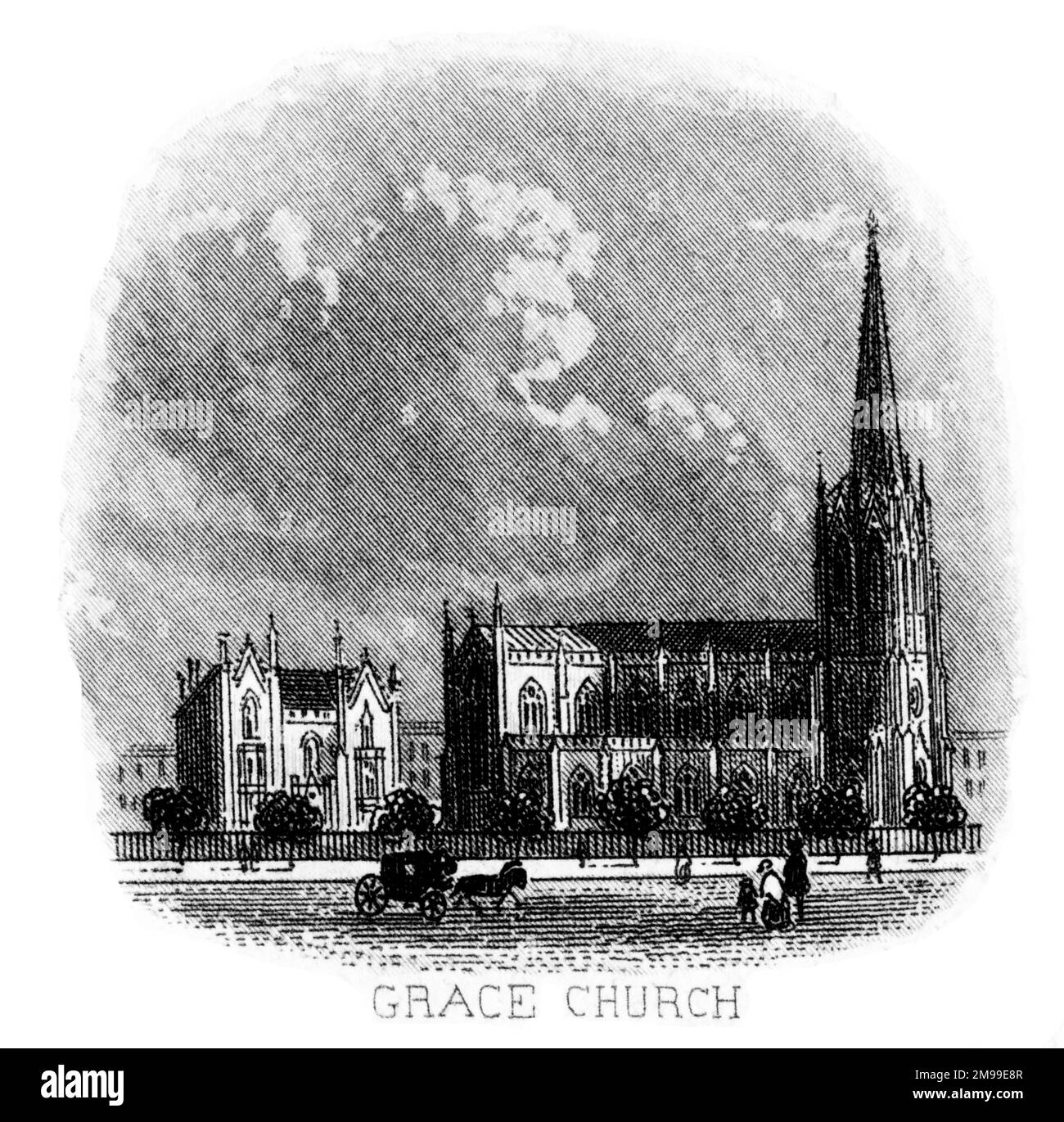 Grace Church, New York City, USA. Stock Photo