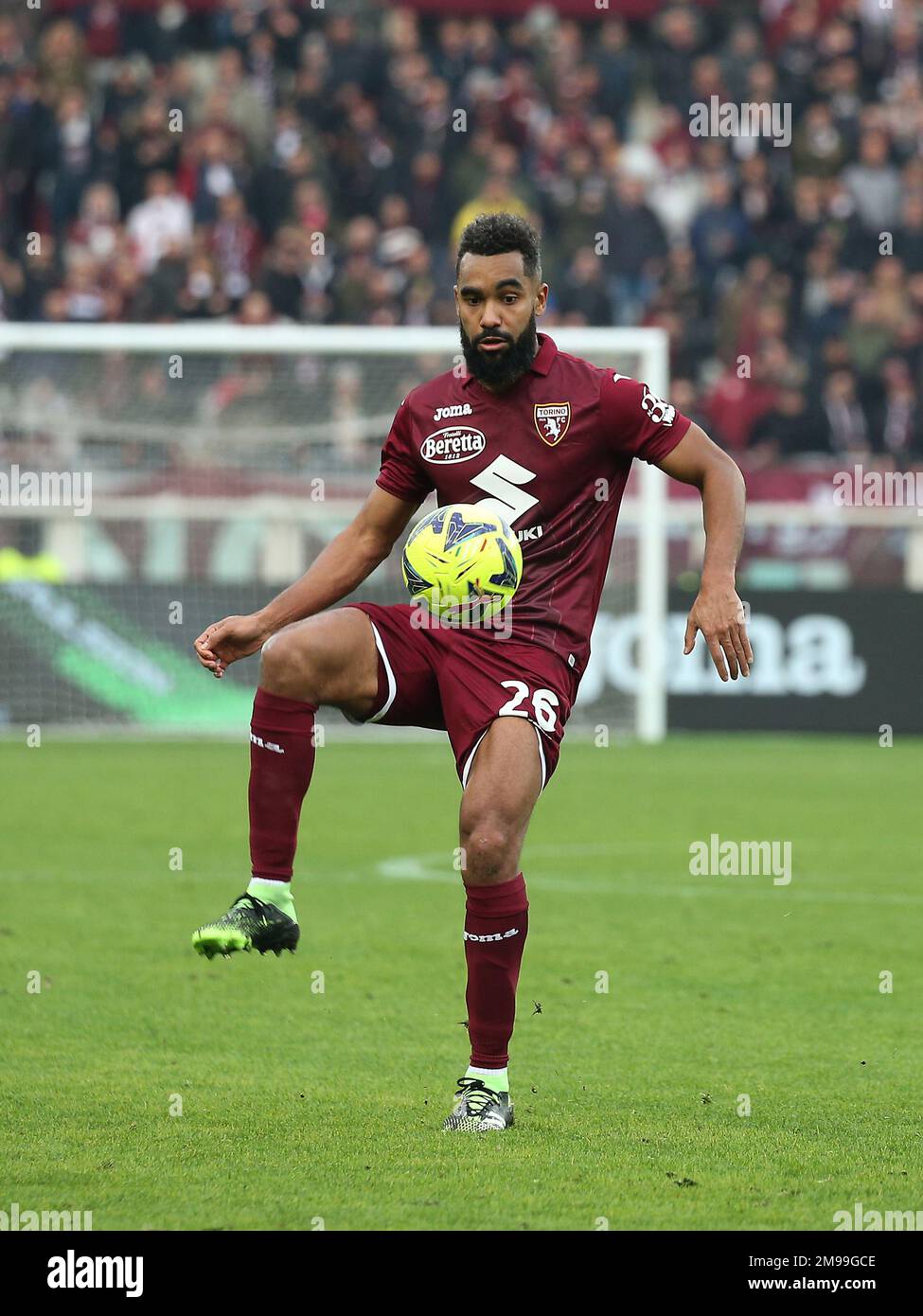 Koffi Djidji (Torino FC) during Torino FC vs SSC Napoli, italian