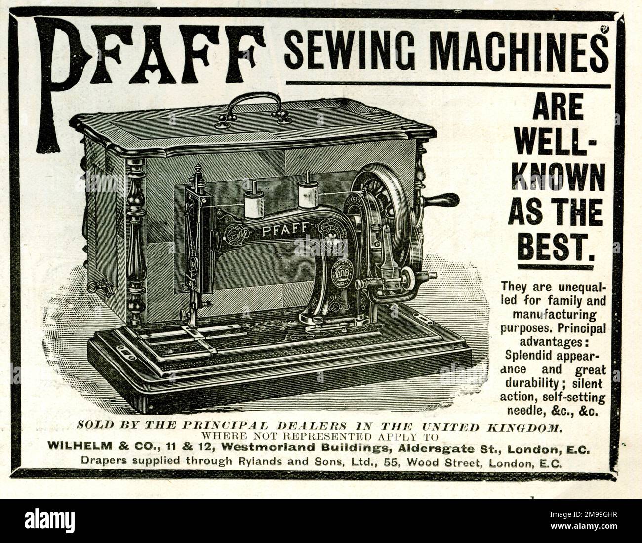 1964 Pfaff Sewing Machine: pforever No pfooling Vintage Print Ad